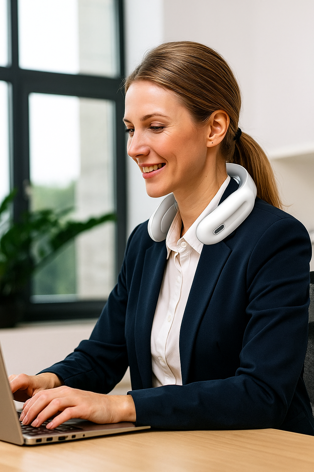 Masajeador cervical Pro - Blanco