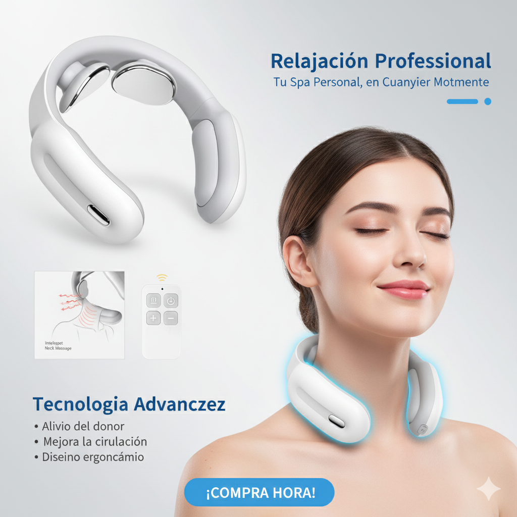 Masajeador cervical Pro - Blanco