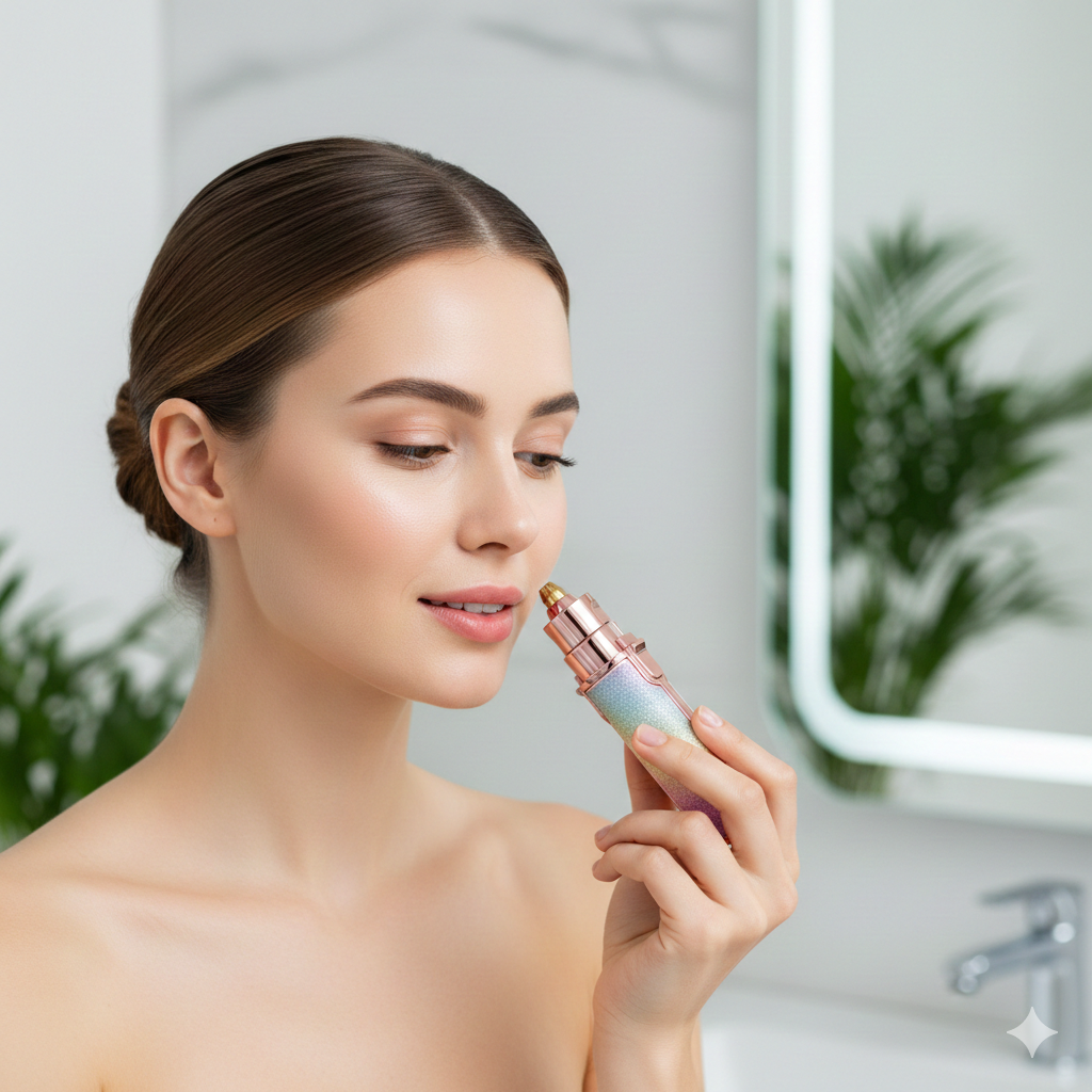 DEPILADORA FACIAL 2 EN 1