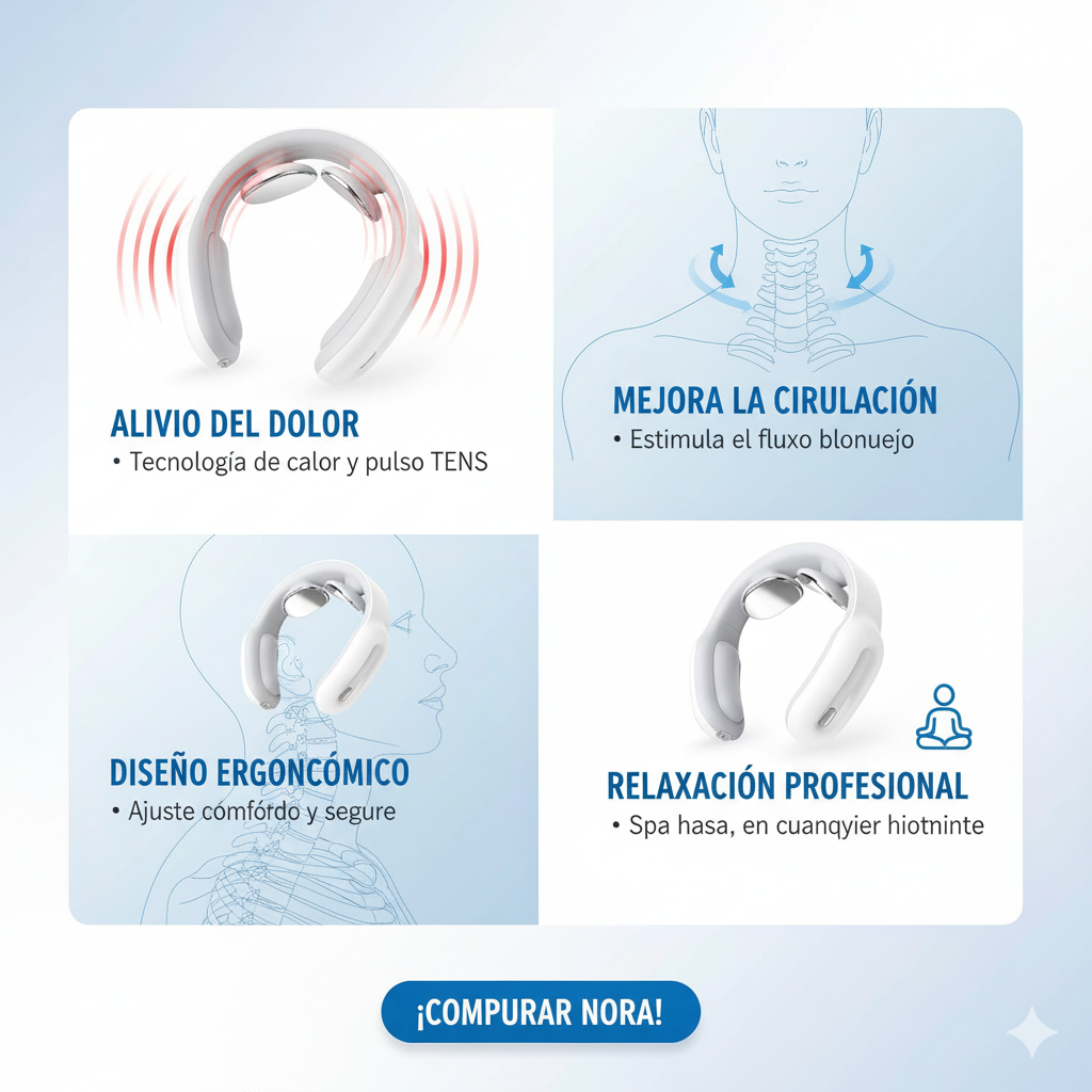 Masajeador cervical Pro - Blanco