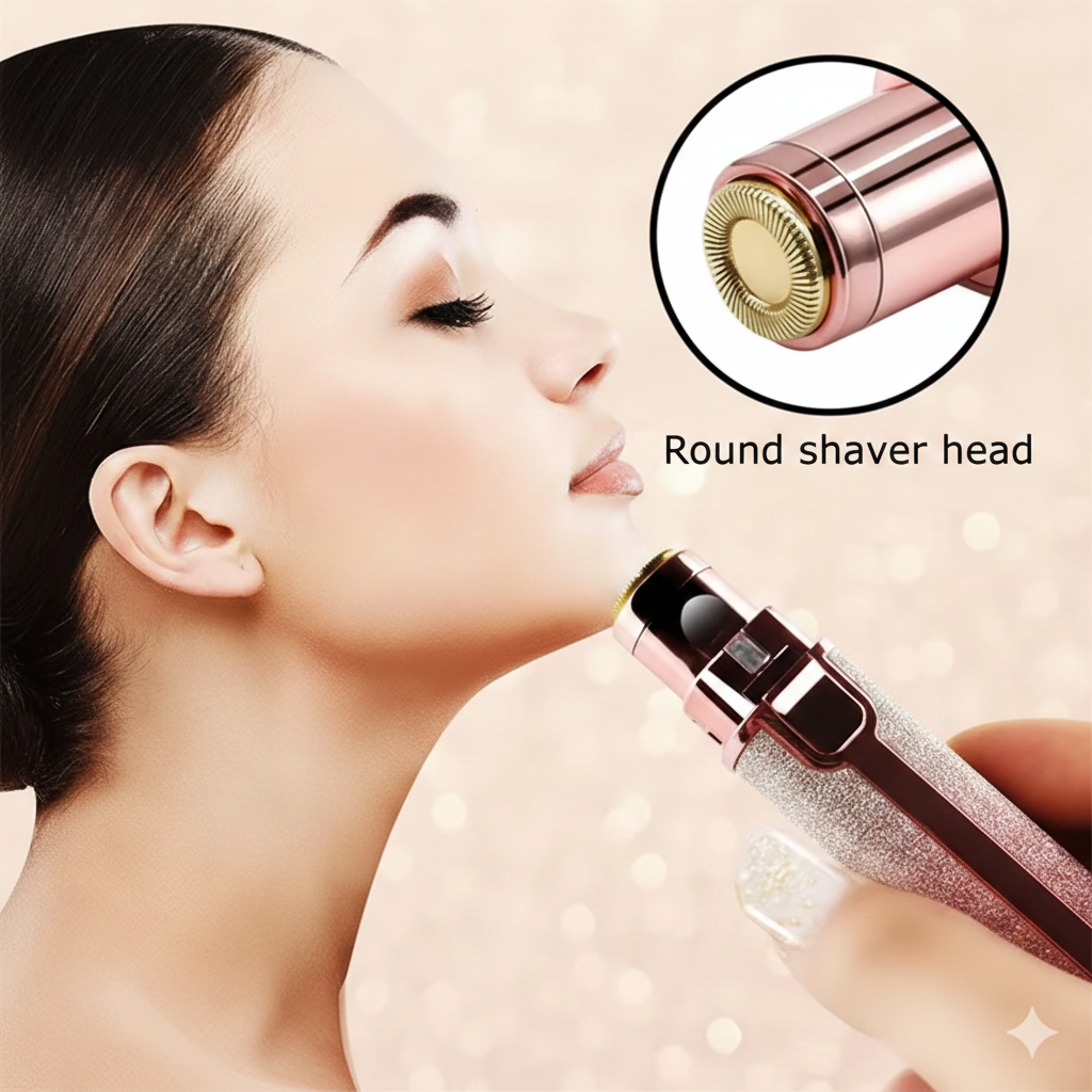 DEPILADORA FACIAL 2 EN 1