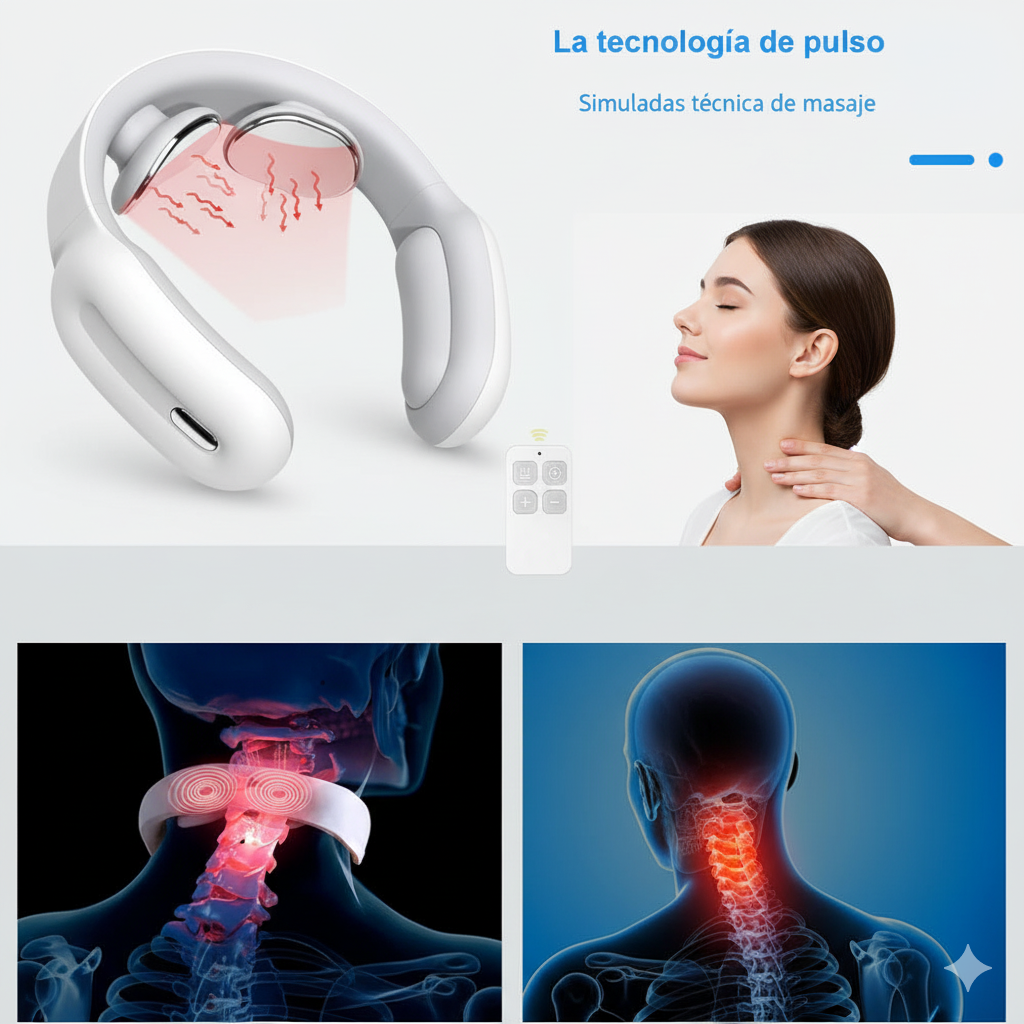 Masajeador cervical Pro - Blanco